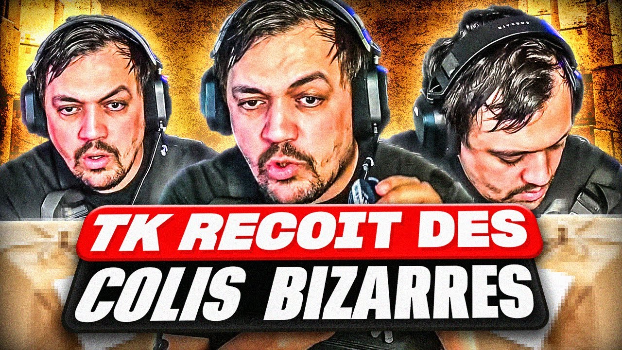 TK RECOIS DES COLIS BIZARRES 🤣  IL CASSE SON SETUP A CAUSE DU STREAMHACK 🤬 - BESTOF THEKAIRI78