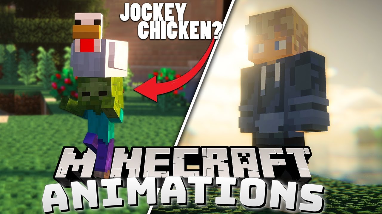 ЛУЧШИЕ анимации Minecraft для Java Edition!!
