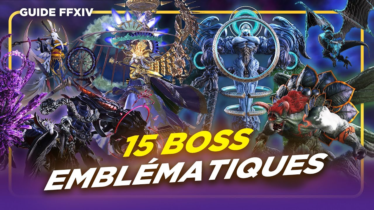 15 Boss de Raids EMBLÉMATIQUES | Guide FFXIV