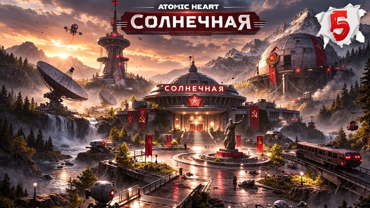 Станция Солнечная | Part 5 | Atomic Heart #атомноесердце