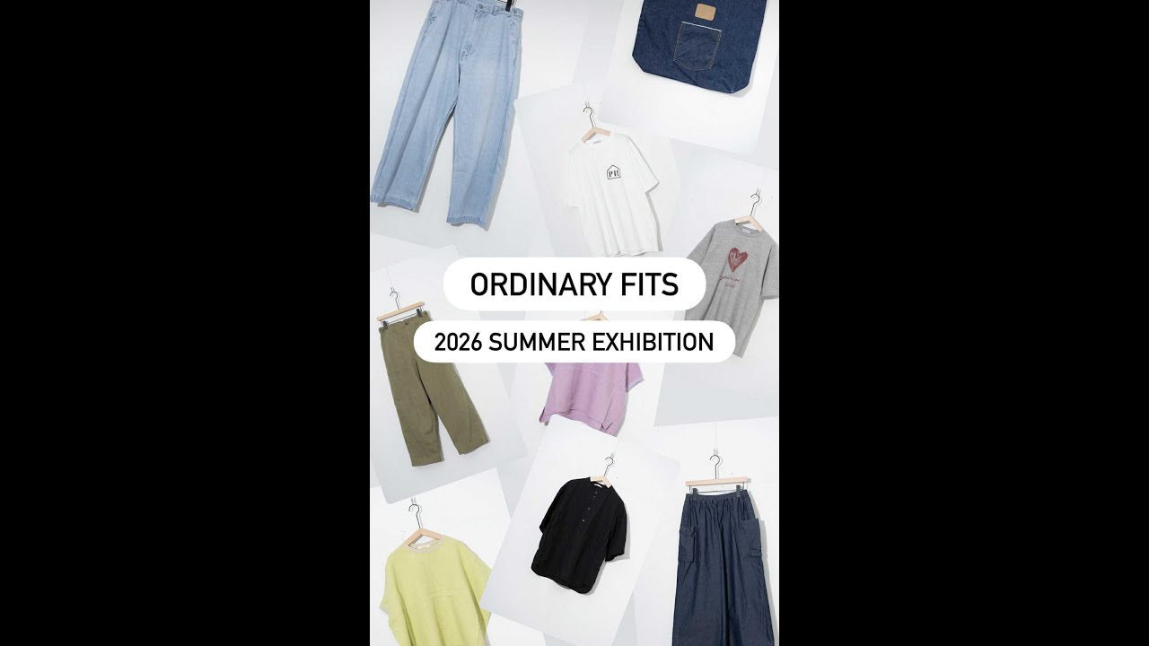 2026HS ordinaryfits サンプルご紹介