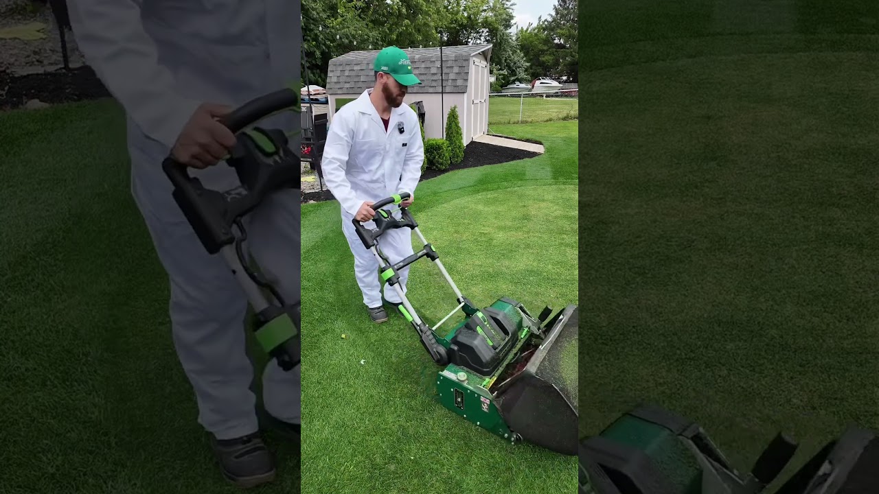 Easy backyard putting green. #putting #golf #puttinggreen #backyard #lawncare