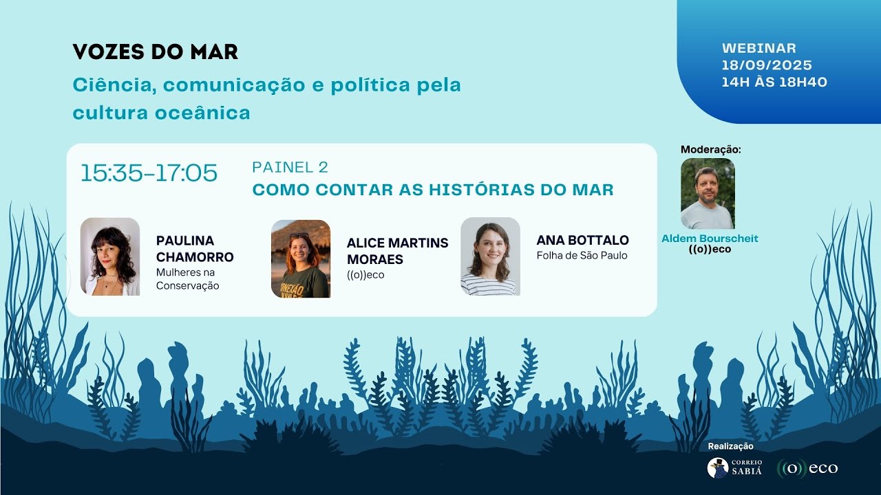 VOZES DO MAR | Painel 2 – Como contar as histórias do mar