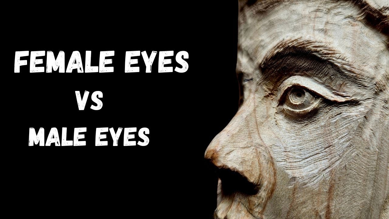 Dremel carving eyes -female eyes