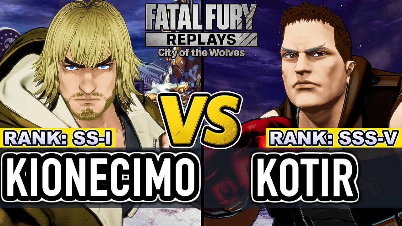 FF COTW ▰ KIONECIMO (Ken) vs KOTIR (Kevin) ▰ Fatal Fury CotW High Level Gameplay