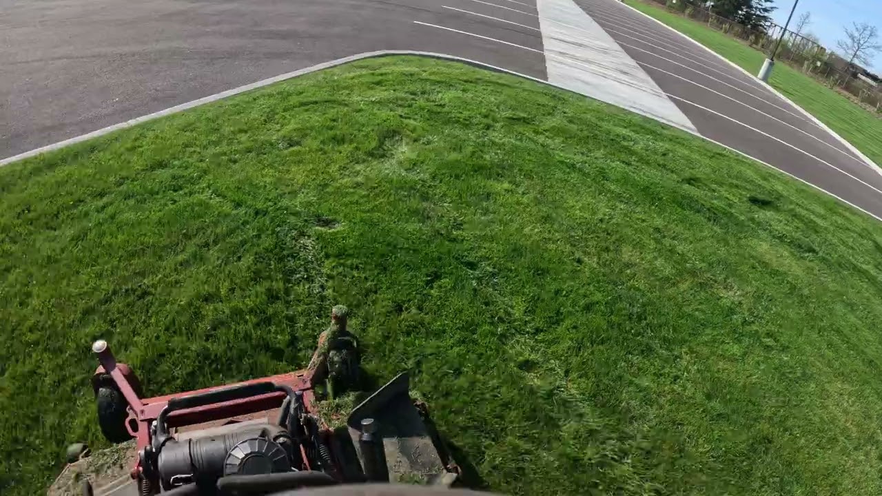 Timelapse of Warehouse Mow