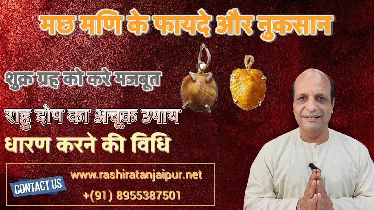 Machmani Stone Benefits in Hindi | Original Machmani Stone Price | मच्छ मणि किस दिन पहनना चाहिए