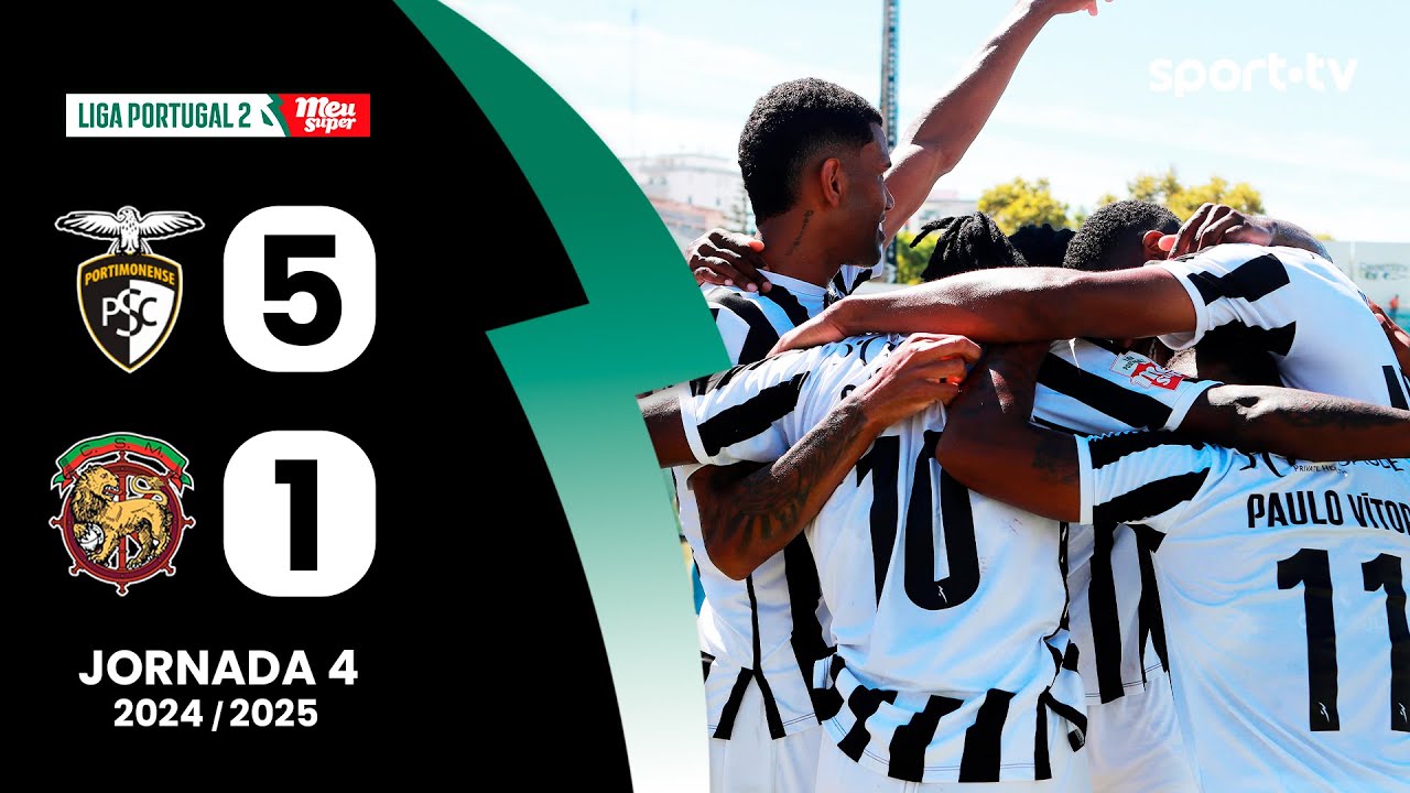 Resumo: Portimonense 5-1 Marítimo - Liga Portugal Meu Super | sport tv