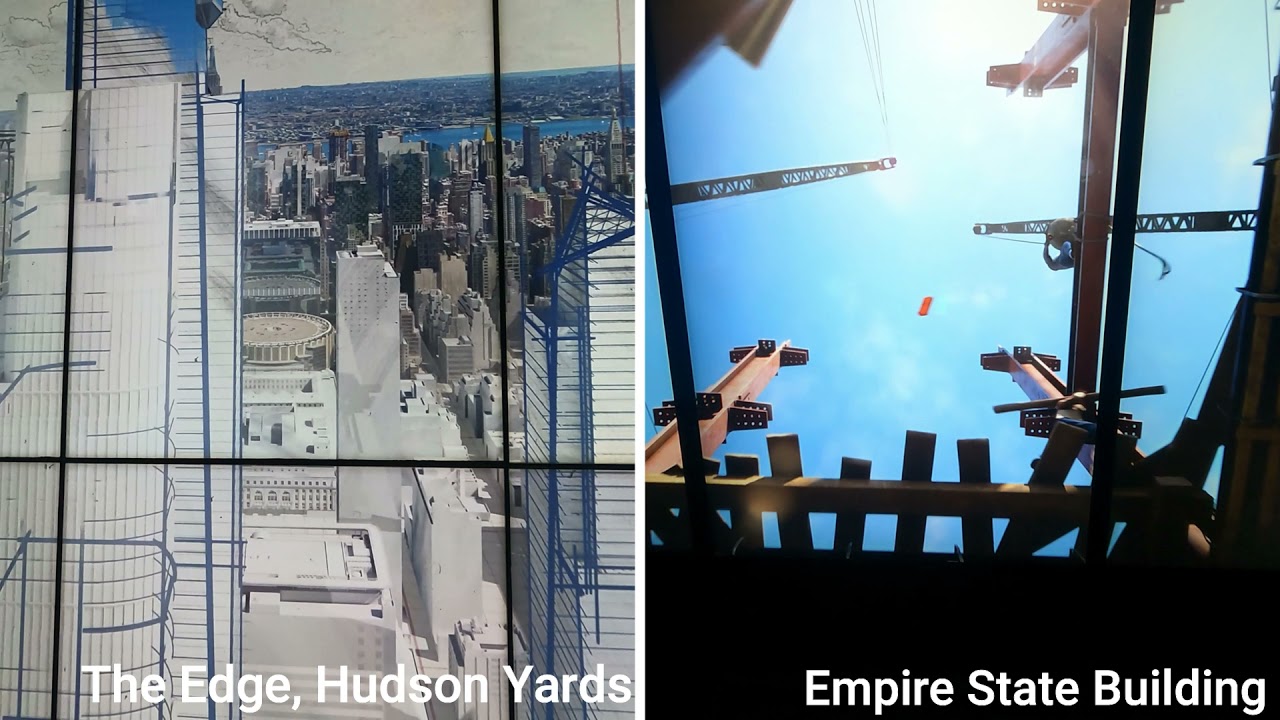 Edge NYC Elevator  vs Empire State building Elevator