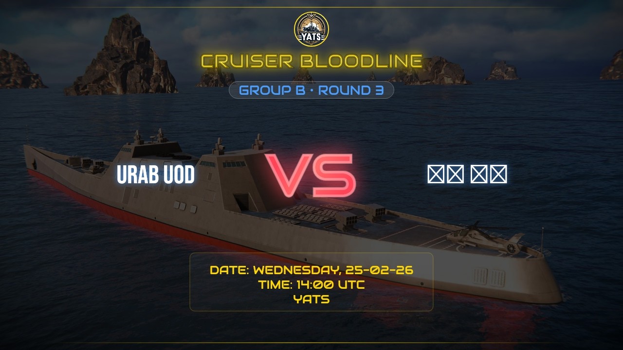 CRUISER BLOODLINE || R3 || GROUP B || MATCH 2 || URAB UOD VS 小王 熊熊