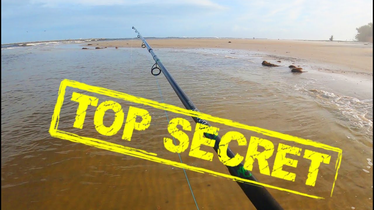 Why You Should Use This Secret Bait! Surf Fishing Ponce Inlet New Smyrna Beach Florida