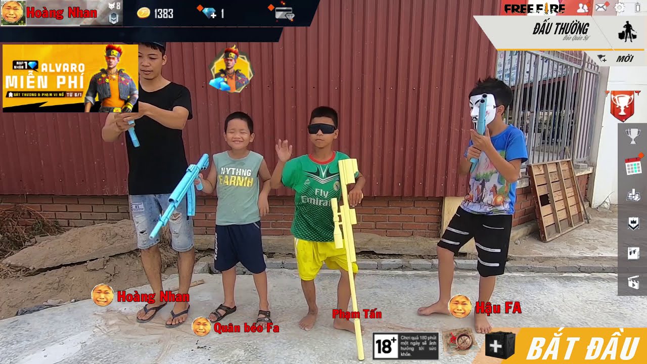 Trận chiến nguy hiểm || Free Fire Funny