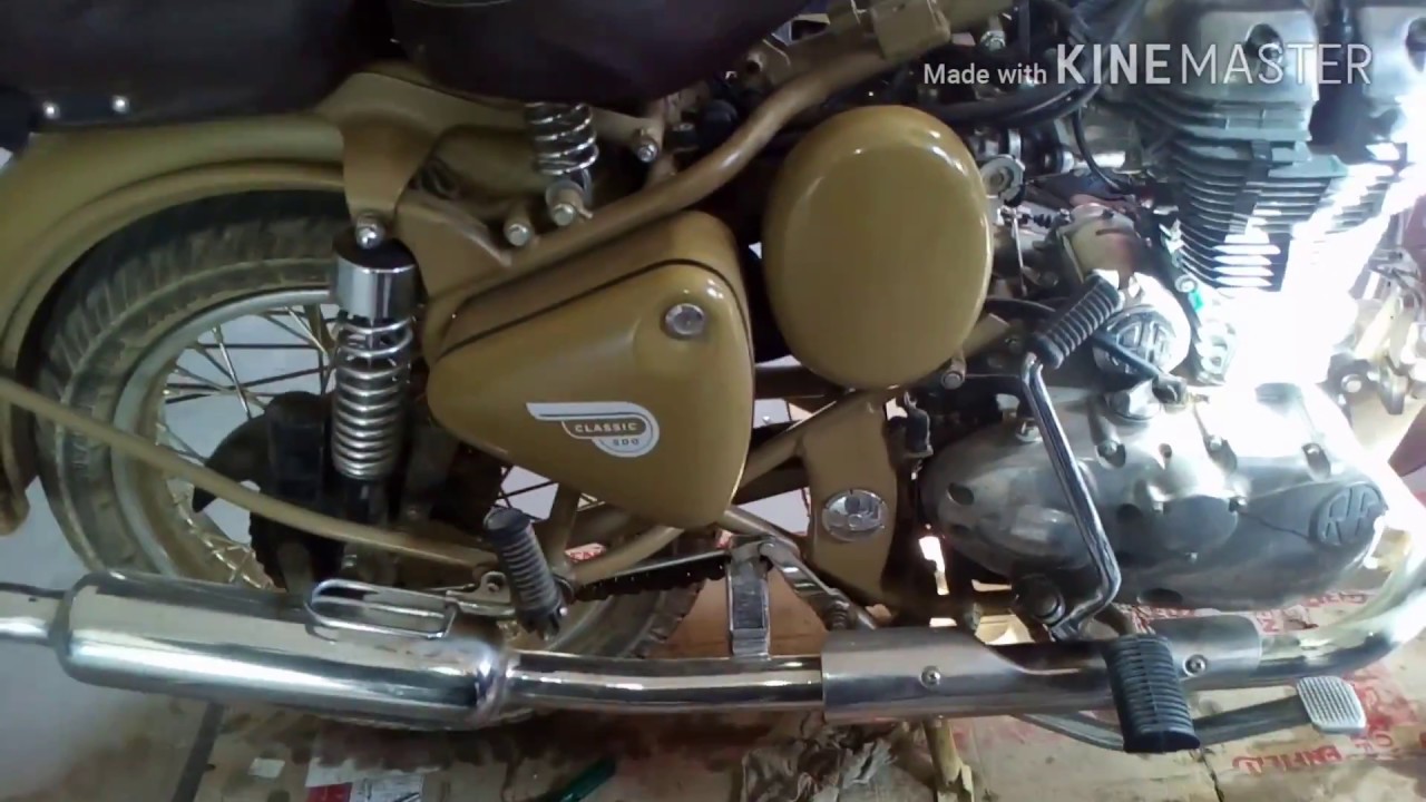 Royal Enfield Classic 500cc  E F I properly service