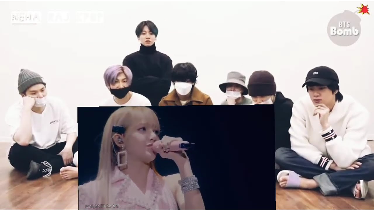BTS reaction to 💜BLACKPINK_The_Happiest_Girl_2022_Tour #blackpink  #bts  #btsreaction