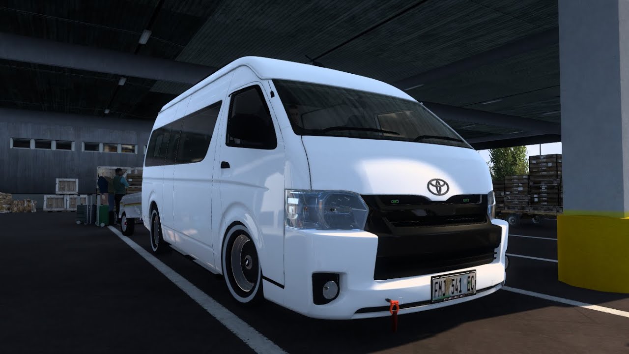 Euro Truck Simulator 2 | Toyota Hiace Commuter Paid Mod | v1.56