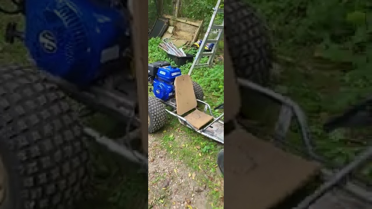 Big Engine Little Go Kart!