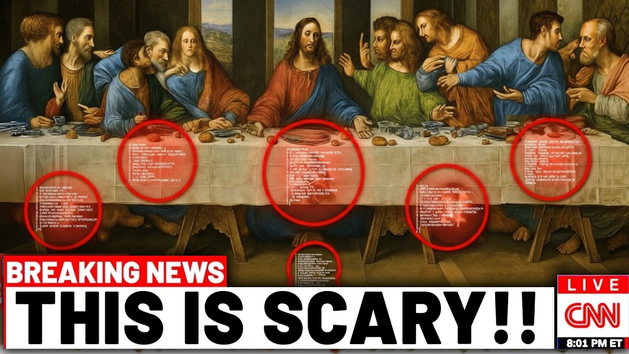 AI Decoded Da Vinci’s Last Supper—The Hidden Words Made Historians Collapse in Fear