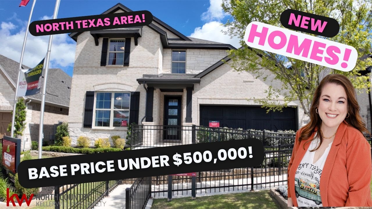 Beazer Homes Avalon Model Tour  | New Construction in The Enclave at Legacy Hills, Celina TX