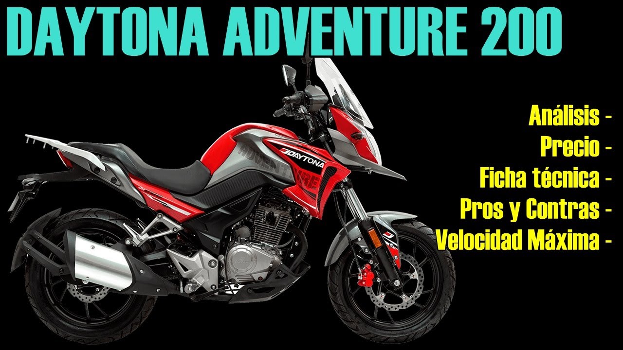 DAYTONA ADVENTURE 200 AÑO 2022 || ANÁLISIS + PRECIO + FICHA TÉCNICA + PROS Y CONTRAS + VELOCIDAD