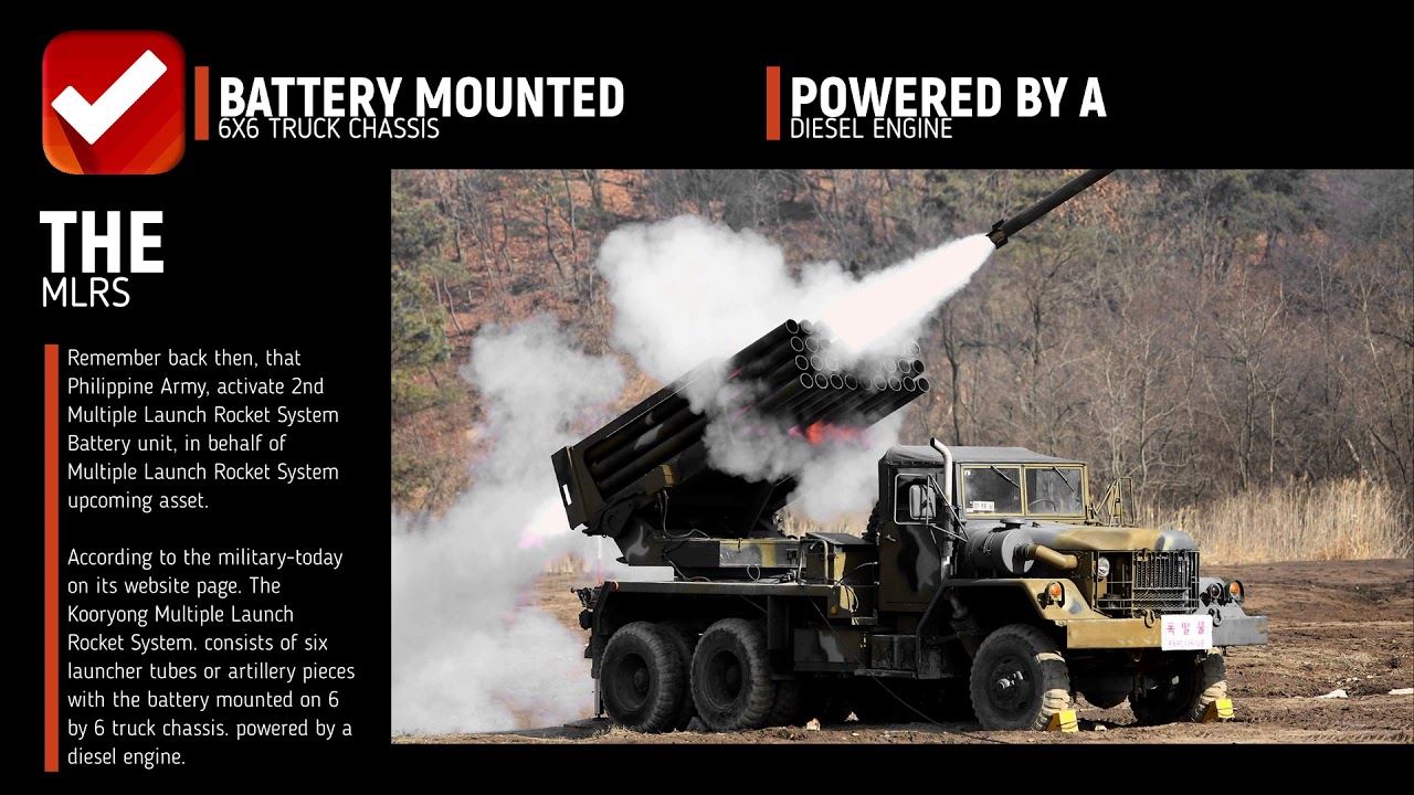 KOORYONG MLRS FOR PHILIPPINES