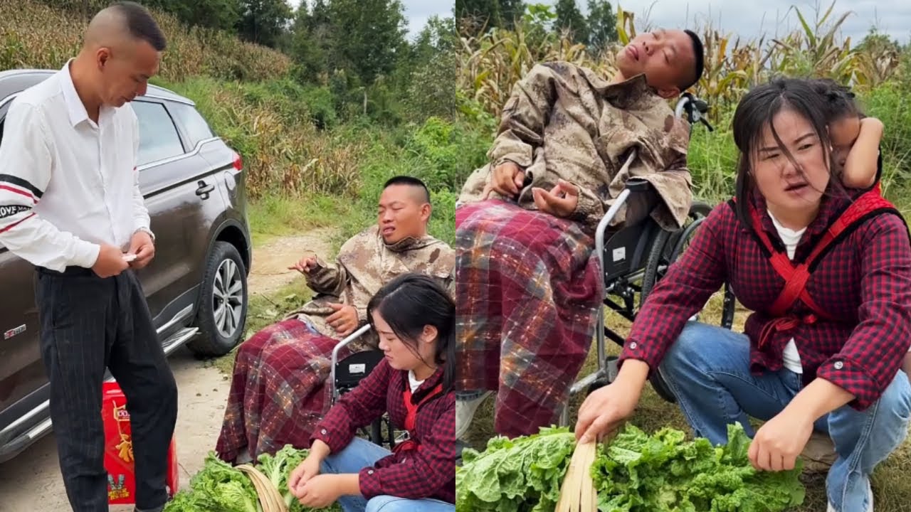 A Poor Woman Works Hard To Support Her Family, And A Kind Older Brother Helps Her#funny #comedy