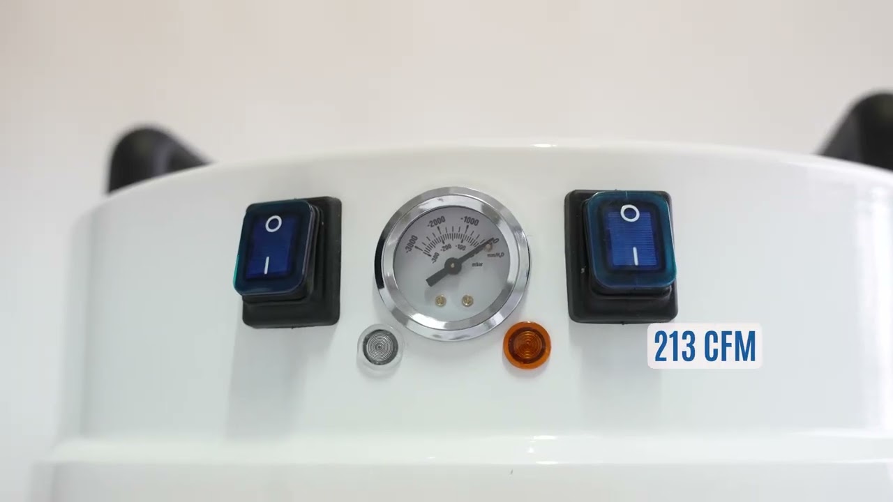 HEPA Filtration!! PegaVacSystem's PG20H — dual-motor industrial vacuum