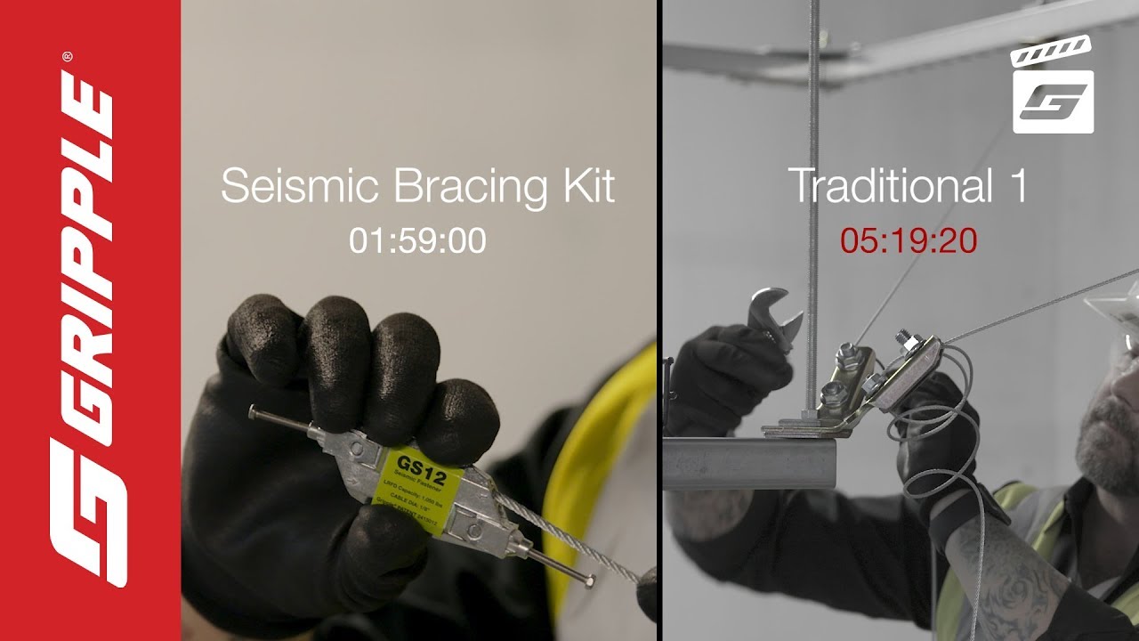 Against the Clock - Seismic Bracing Kit vs Traditional 1