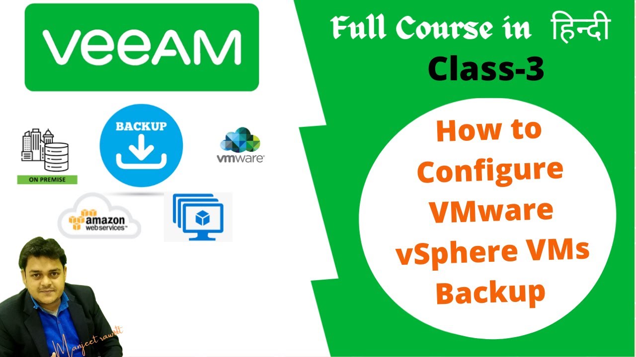 VMware vSphere Virtual machine backup using Veeam-11 | Veeam Backup