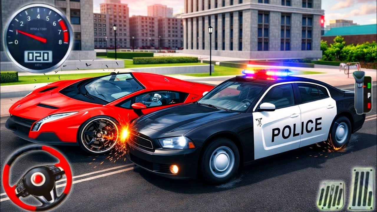 🚓 Police Simulator Android Gameplay | Ultra Realistic Police Chase | Extreme Driving & Story Mode
