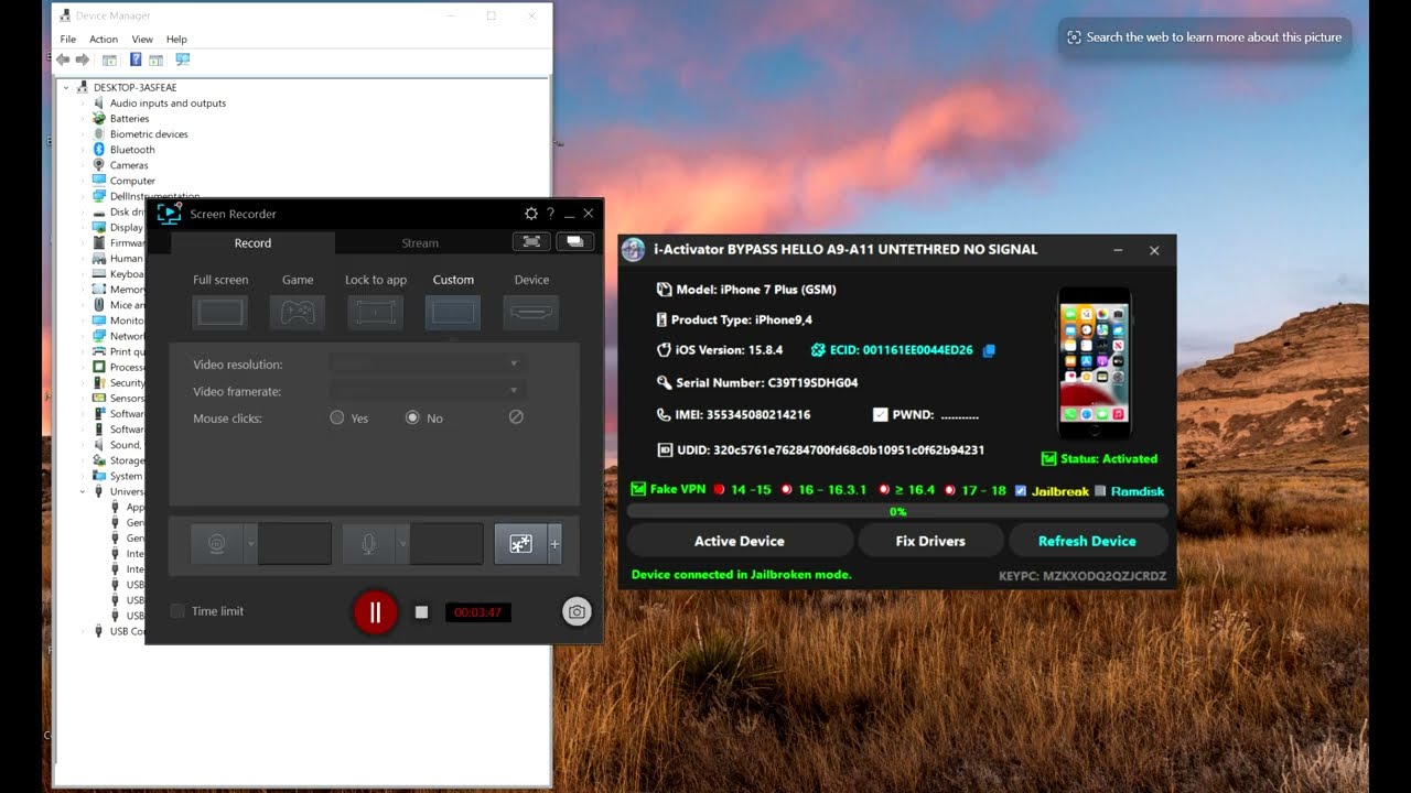 i-Activator Hello WiFi Bypass Tool All (A9-A11) Chip iPhone & iPads (Jailbreak Method)📱
