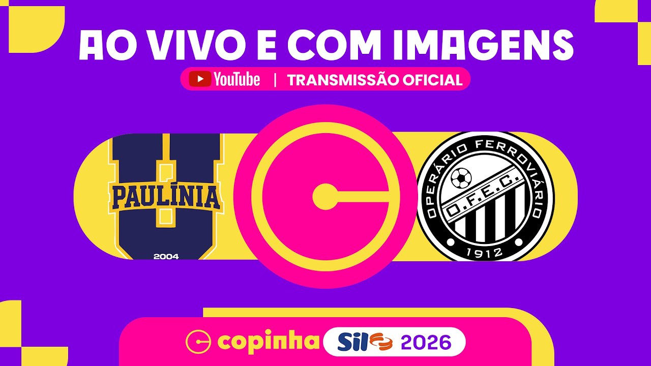 JOGO COMPLETO: PAUL&Iacute;NIA X OPER&Aacute;RIO (PR) | RODADA 1 | COPINHA SIL 2026