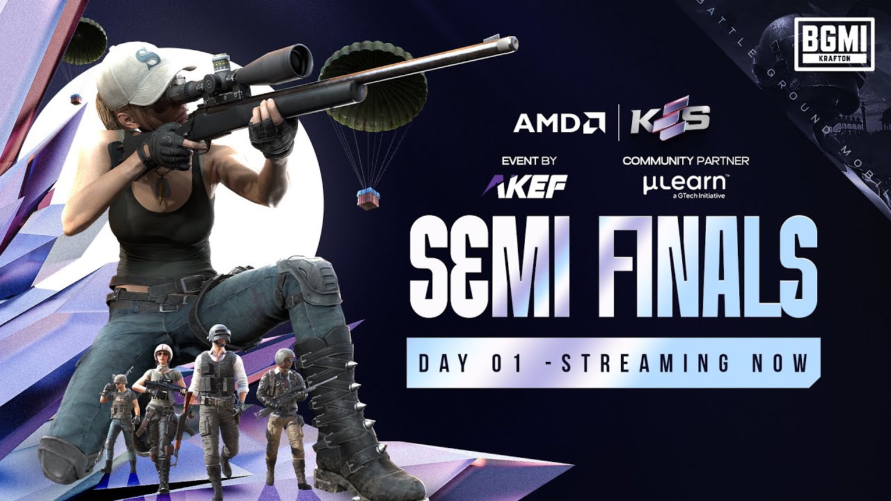 AMD Kerala Esports Series | BGMI | Semi Finals DAY 1