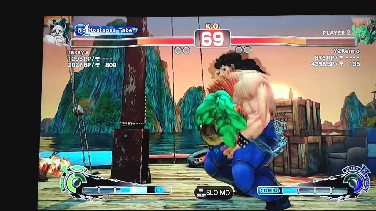 Blanka's focus glitch on Hugo 2