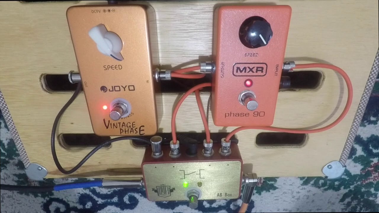 Versus: MXR Phase 90 x Joyo Vintage Phase