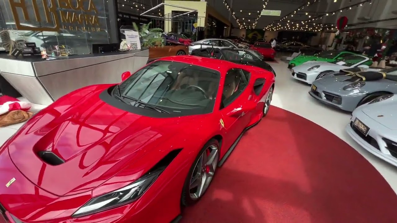 Ferrari F8 Tributo no detalhe - Boca Mafra Premium - Balneário Camboriú