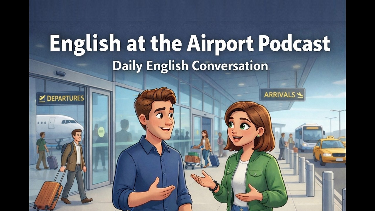 English at the Airport Podcast | Speak Beautiful English channel
