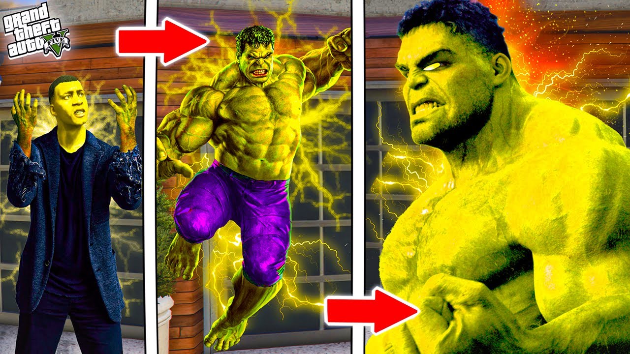 GTA 5 : Franklin Finding $1 To $1000000000 GOLDEN HULK In GTA 5 ! (GTA 5 Mods)