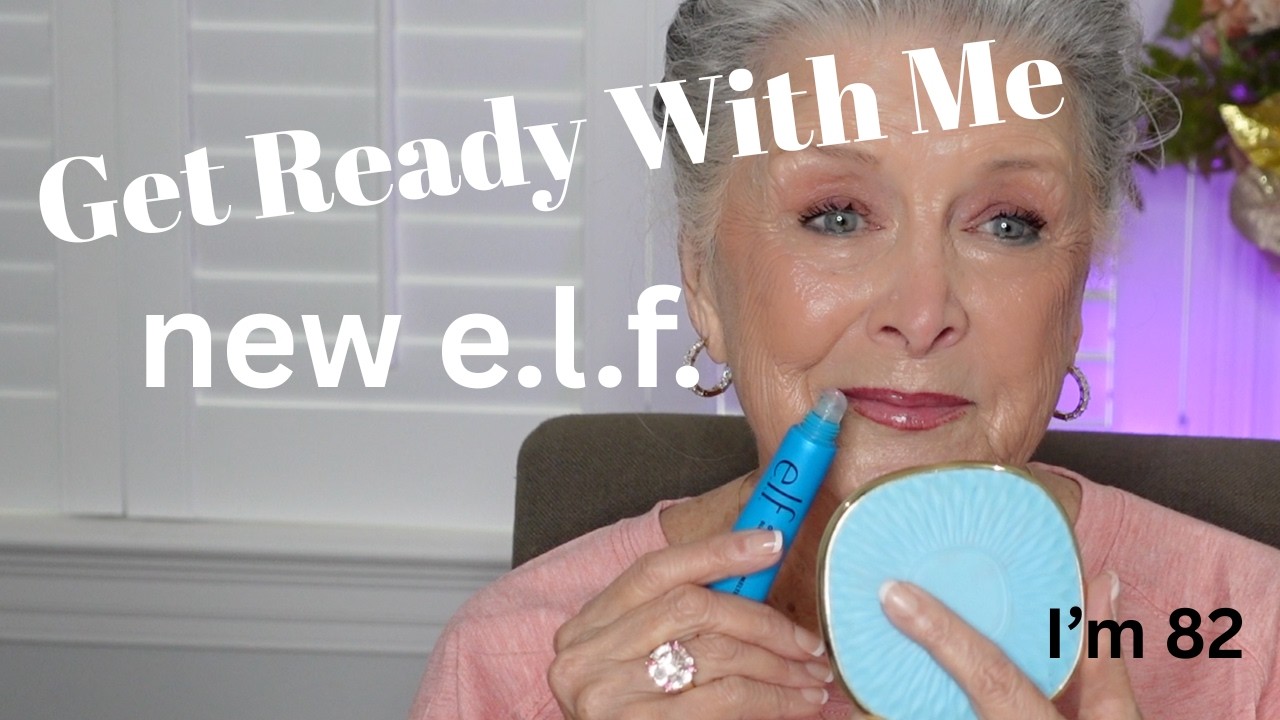 Get Ready With Me Using NEW e.l.f. Products for Older Women🌸