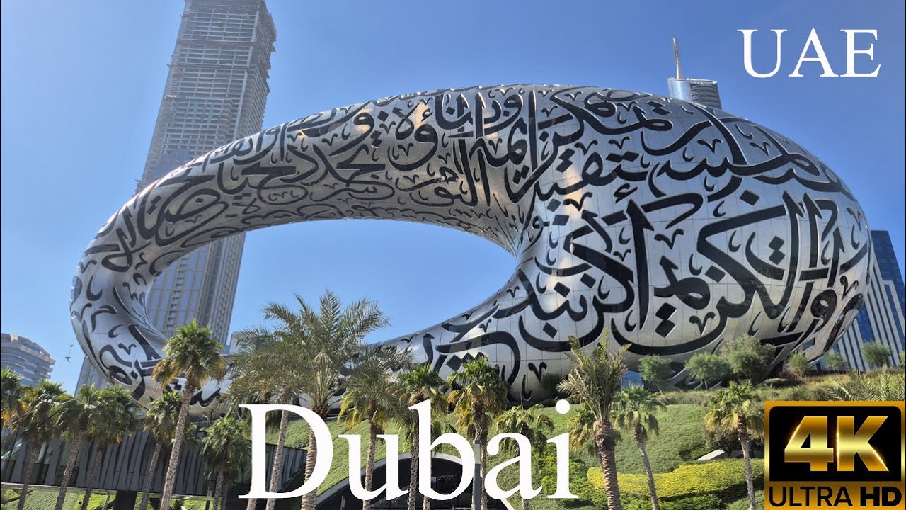 Exploring Museum of the Future in Dubai, UAE I 4K
