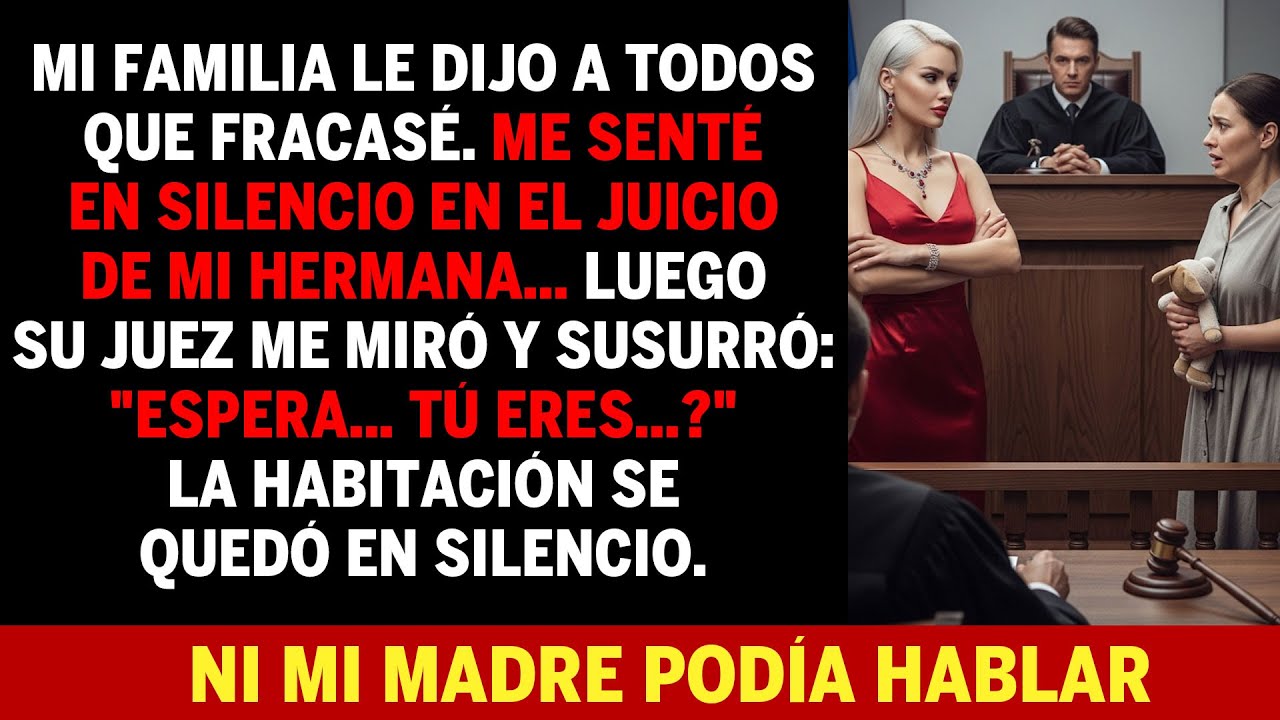 Mi Familia Dijo Que Fracasé — Luego El Juez De Mi Hermana Me Miró Y Dijo: “¿Eres La Gobernadora?”