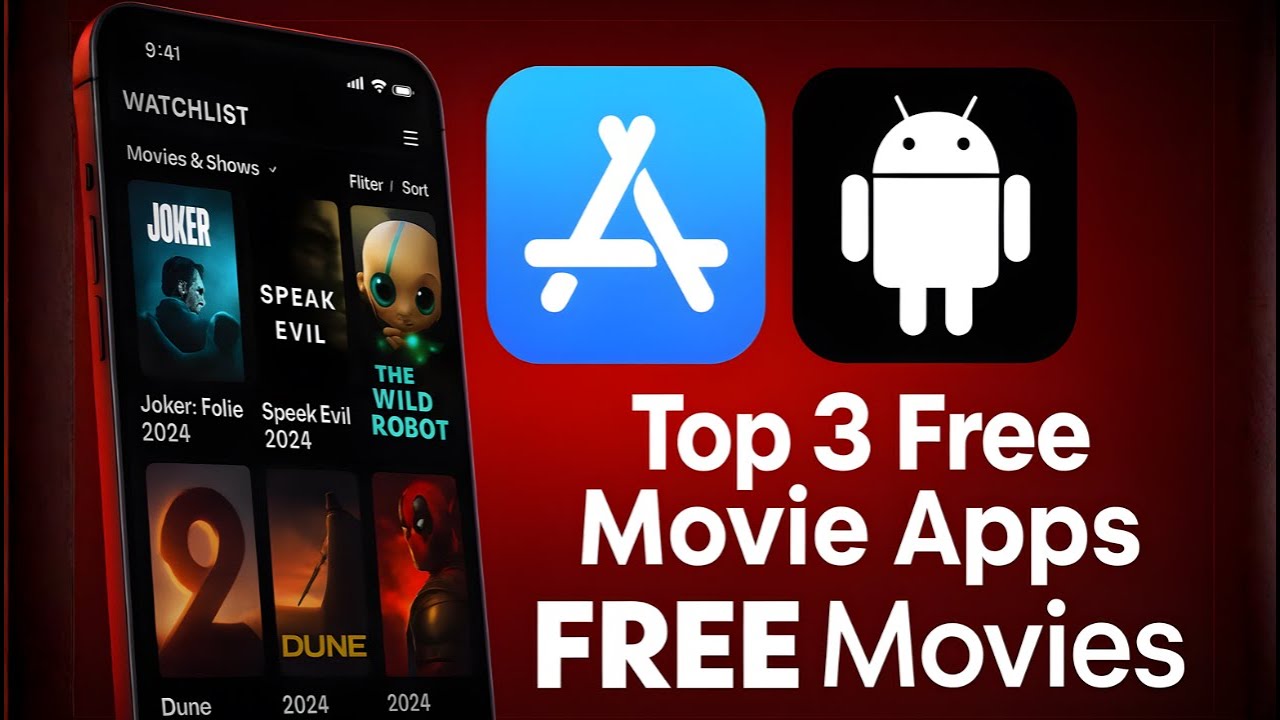 Top 3 Free Movie Apps for 2025! 🎬 Watch Unlimited Movies on Android & iPhone (Legally)