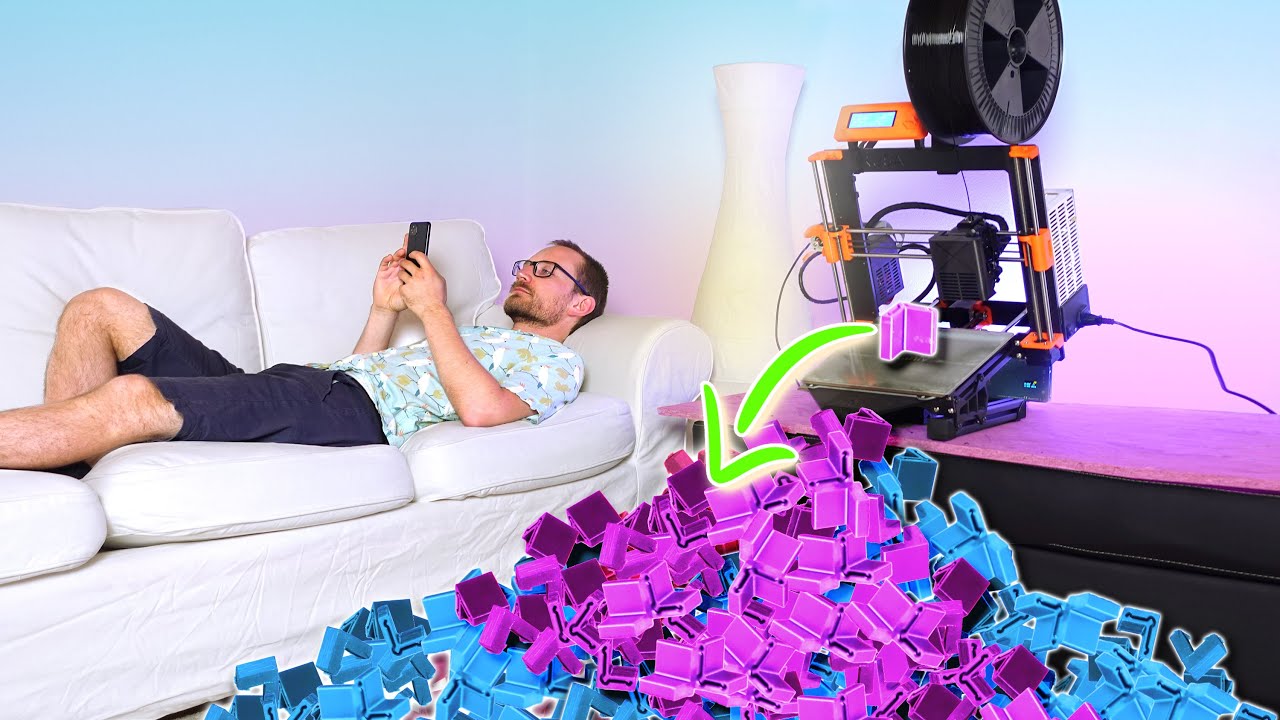 Hands-off 3D printing!