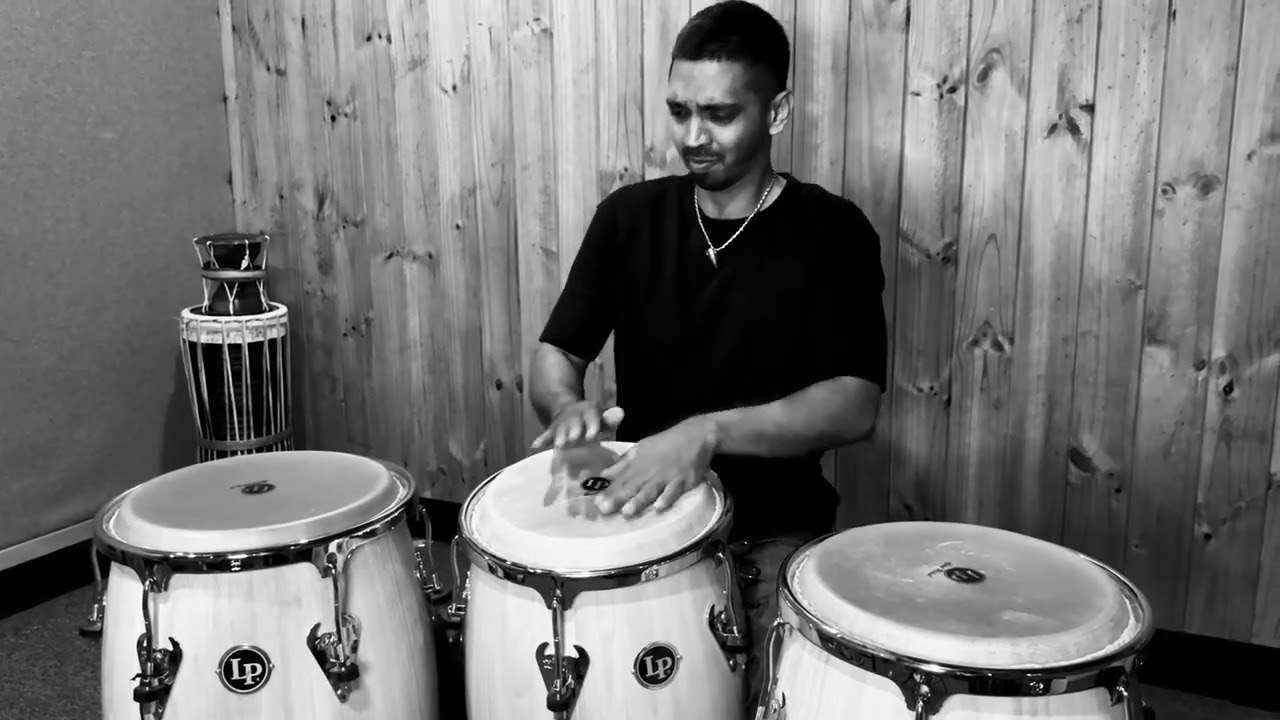 Conga Solo One groove.Two voices