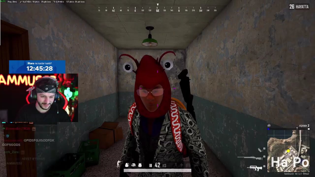 PUBG Haritasında İlerlerken Rammus53’ün Yaşadığı Beklenmedik ve Dikkat Çeken Anlar