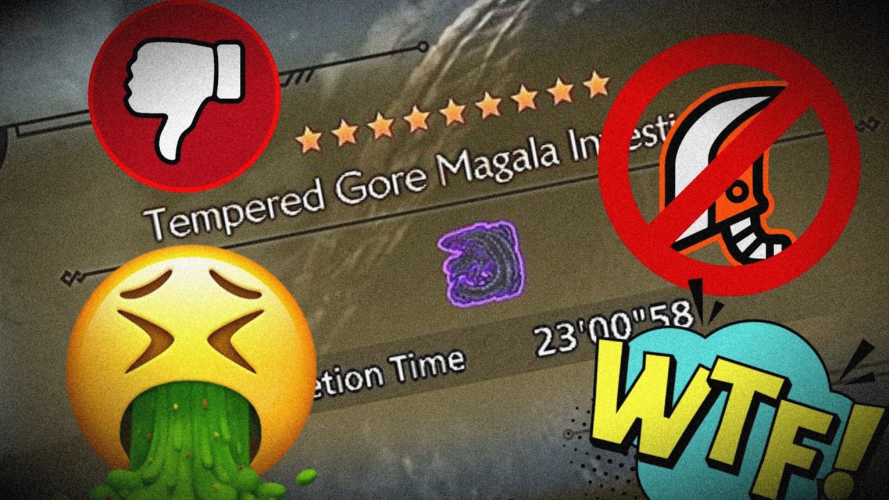 Great Sword VS 9★Tempered Gore Magala should be illegal - MH Wilds