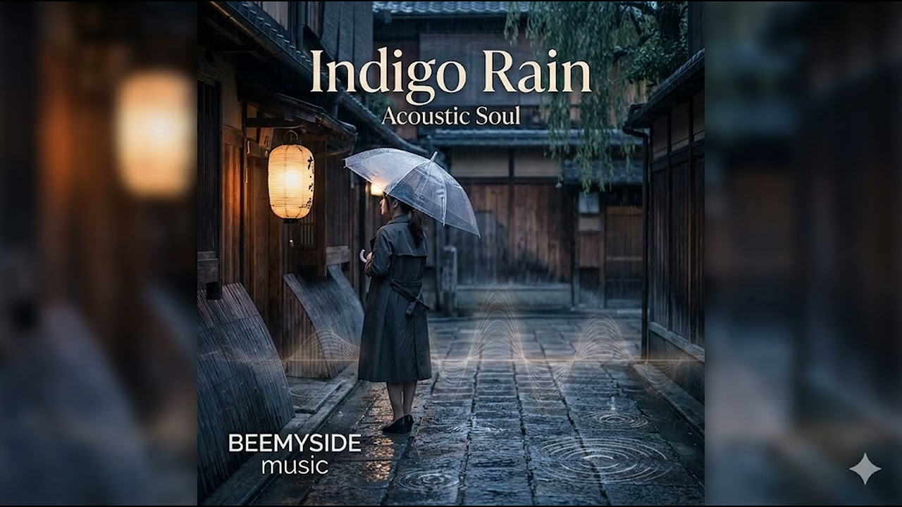 Indigo Rain 🌧️ | Soulful Acoustic Ballad (Kyoto Vibes)