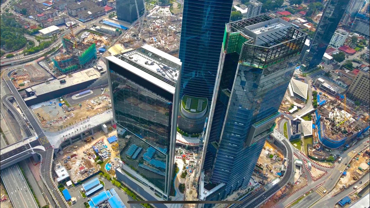 Two Mega Tructure Tower In TRX Project Almost Completed ( update May 2021 )