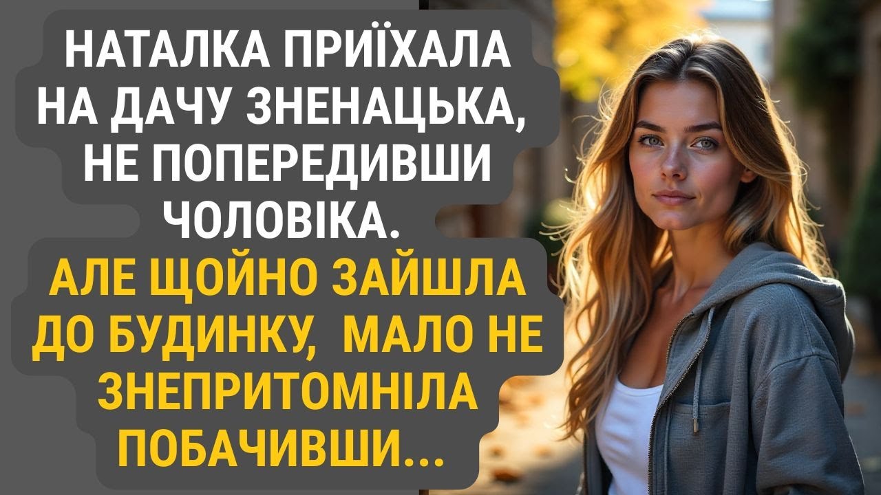 Наталка приїхала на дачу зненацька, не кажучи нічого чоловікові. Але щойно зайшла в будинок...