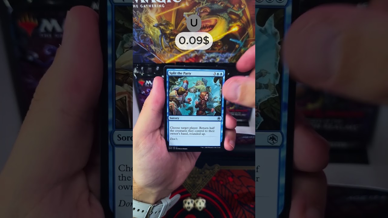 What&rsquo;s Inside? 🎲 MTG Forgotten Realms Booster 21 #mtg #tcg #opening #packopening