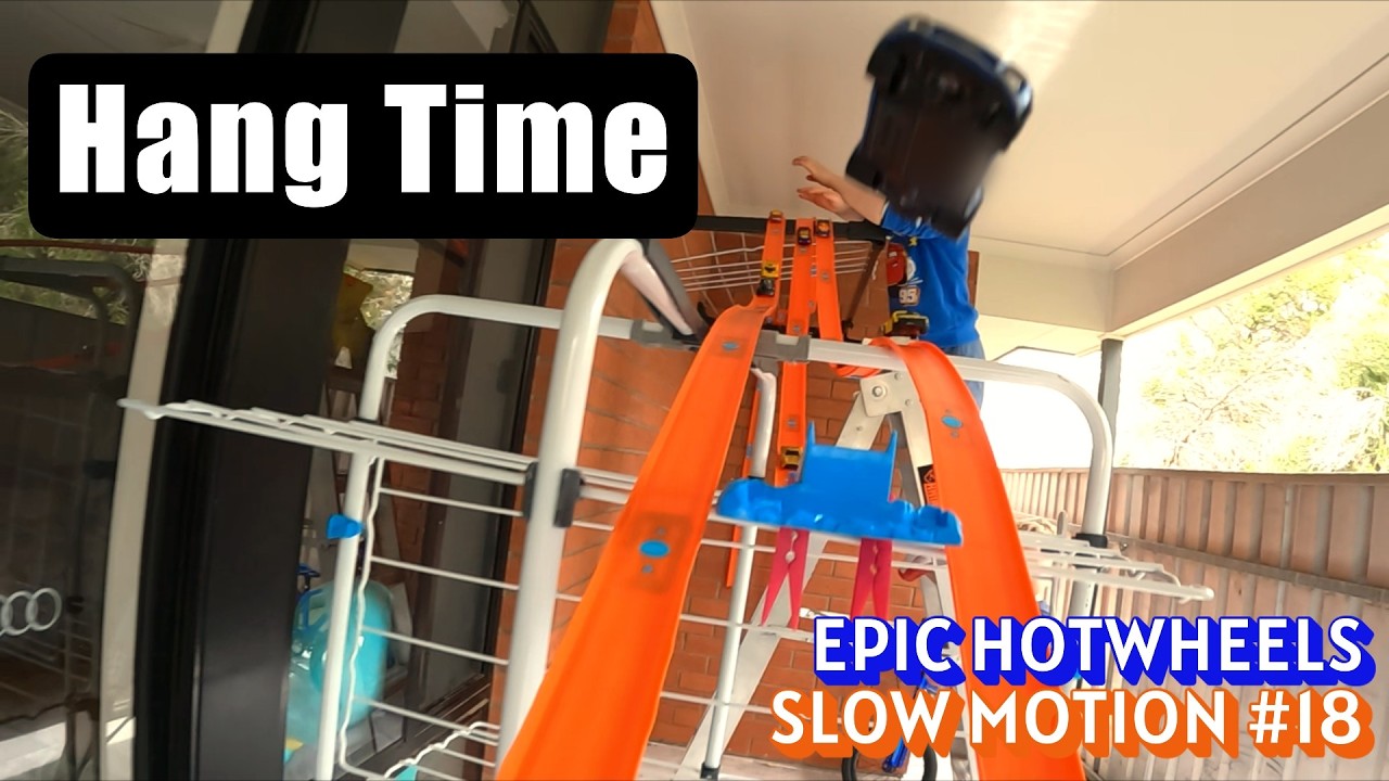 Hang Time - Epic Hotwheels Slow Motion Compilation 18